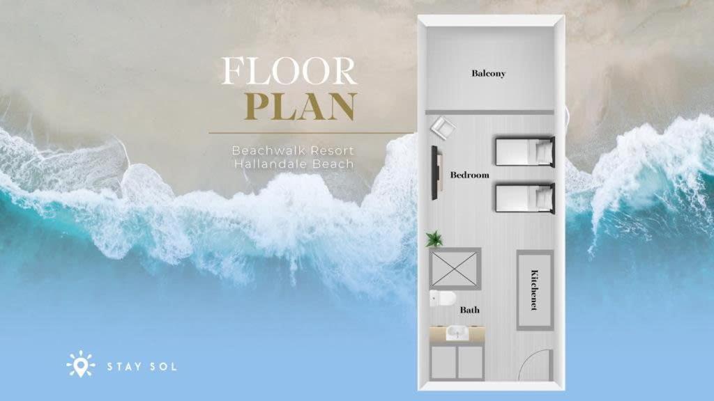 Upper Studio With Balcony,Pool And Gym, Near Beach ฮาลลันเดลบีช ภายนอก รูปภาพ